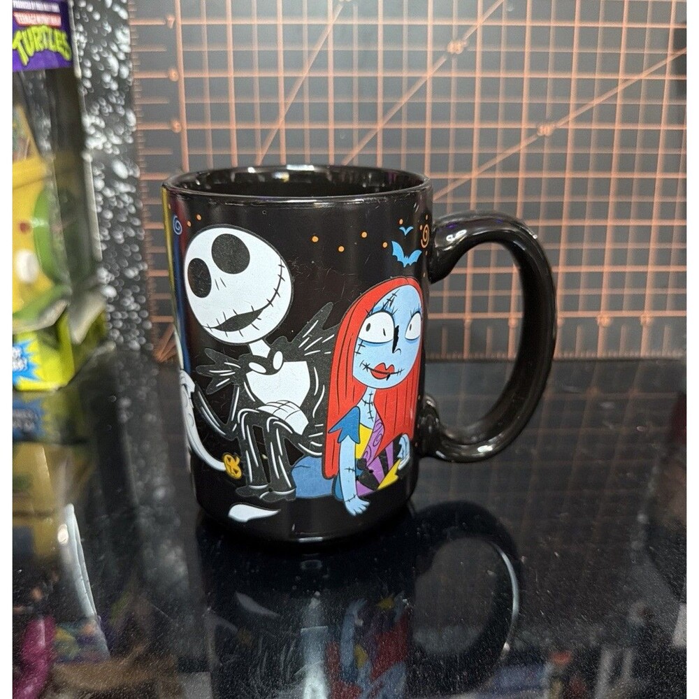 Disney Nightmare Before Christmas Jack Sally Zero Jumbo Mug Zak Designs 21 Read!